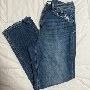 MICA High Rise Straight Jeans 32